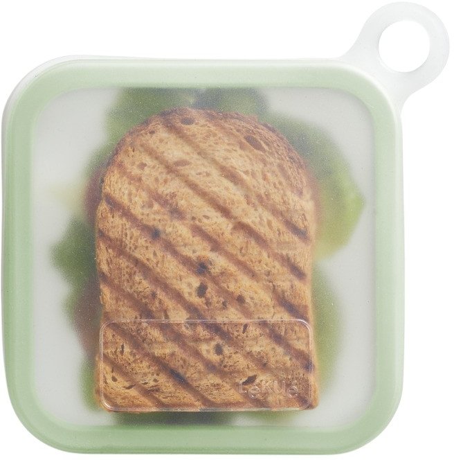 Lékué Genanvendelig Sandwichbox, Grn