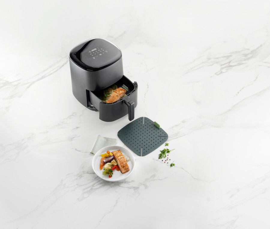 Lékué Silikoneform t. Airfryer 22,5x22,5 cm, Gr