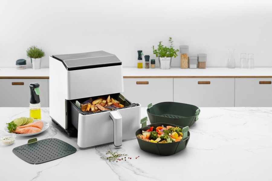 Lékué Silikoneform t. Airfryer 23x23 cm, Gr