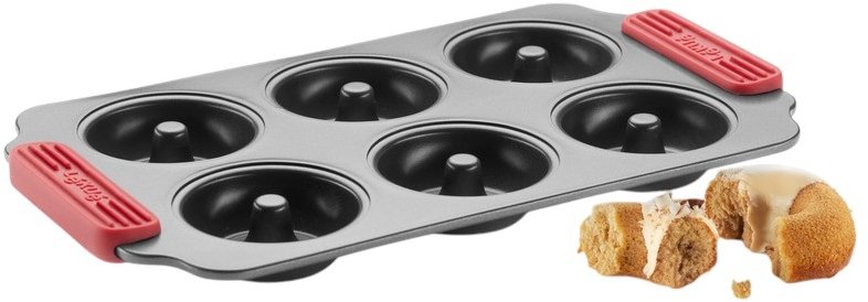 Lékué Donut-kageform m. Non-stick 18x31 cm, Gr
