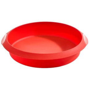 Lékué Kageform Rund 26 cm, Rd