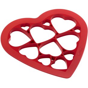 Lékué Udstiksform Hjerte, Rd