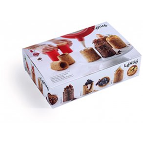 L&eacute;ku&eacute; Cookie glas, gaves�t, silikone