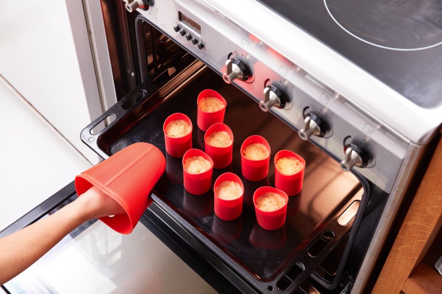 L&eacute;ku&eacute; Cookie glas, gaves�t, silikone