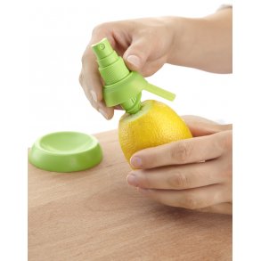 Lékué Citrus Spray 2 stk. Plast/Silikone, Grøn