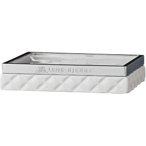 Lene Bjerre Portia Sbeholder 13 cm, Hvid