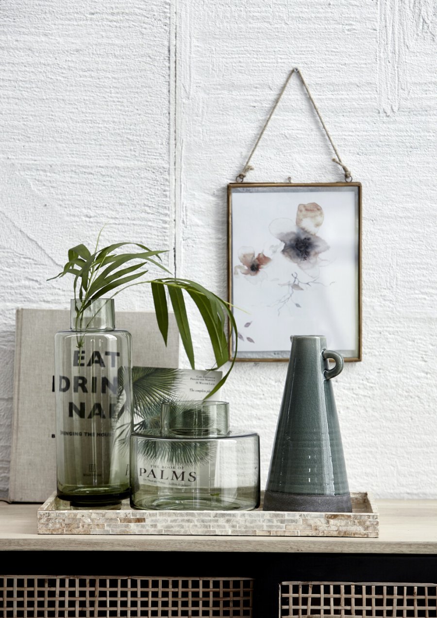 Lene Bjerre Hedria Vase H16 cm, Grn