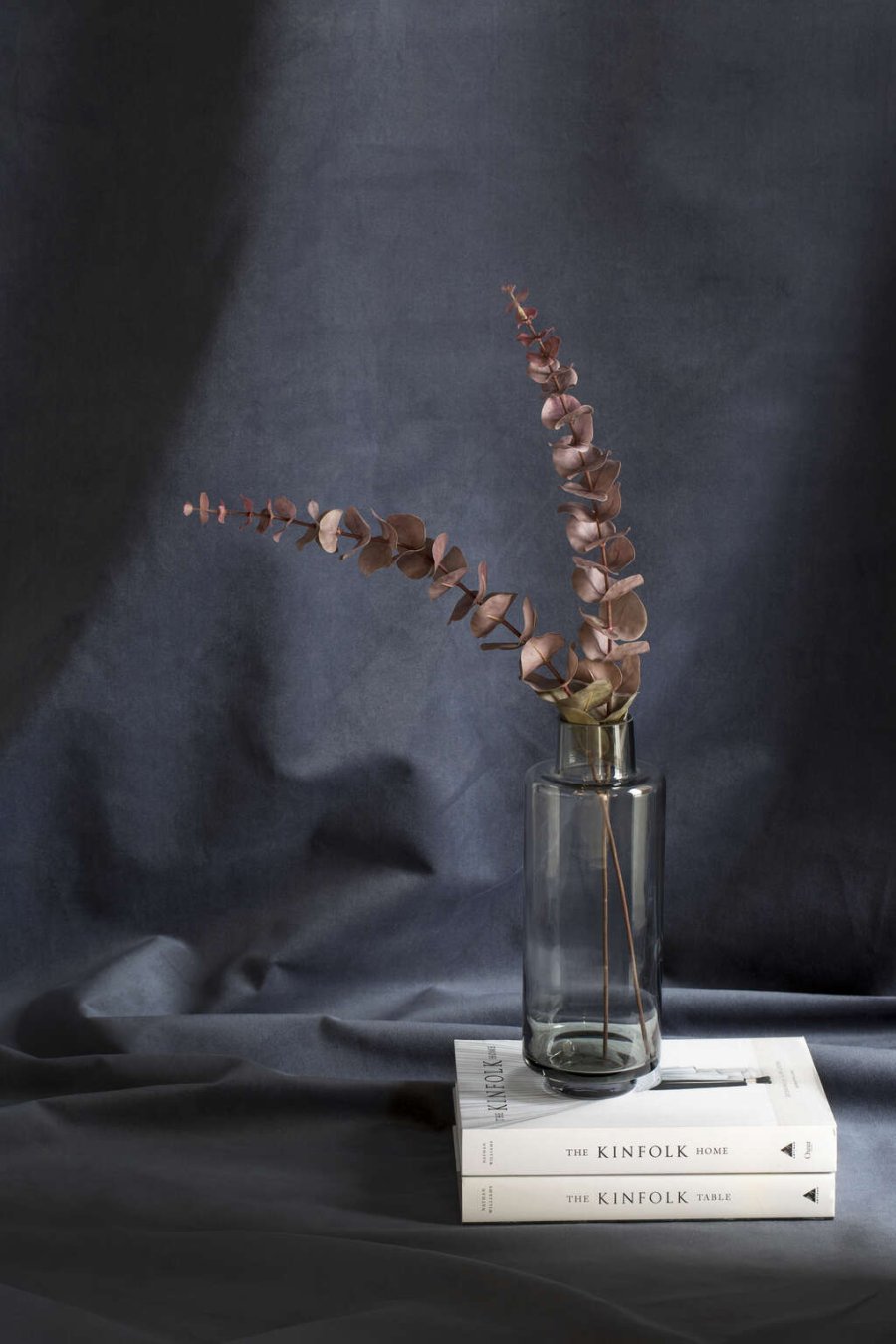 Lene Bjerre Hedria Vase H30 cm, Rauchgrau