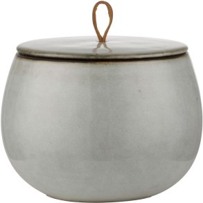 Lene Bjerre Amera Gef m. Deckel H10,5 cm, Grau