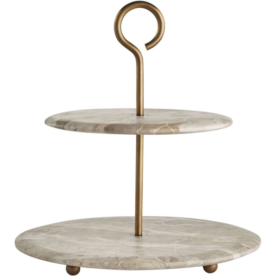 Lene Bjerre Ellia Etagere H35 cm, Sand