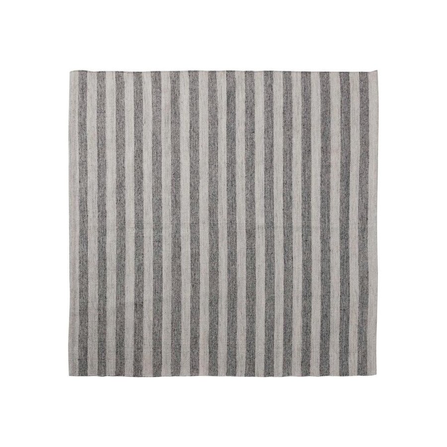 Lene Bjerre Strielle Teppich 150X150 cm, Hellgrau