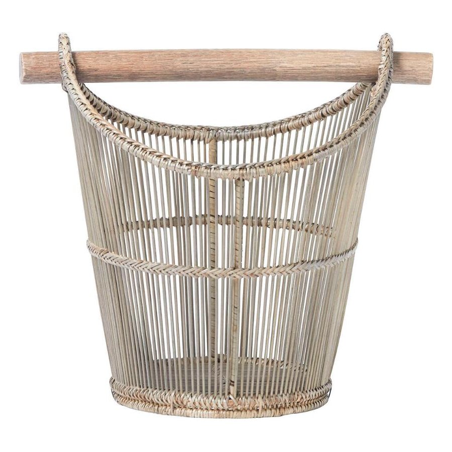 Lene Bjerre Norah Korb H37 cm, Bambus/Rattan