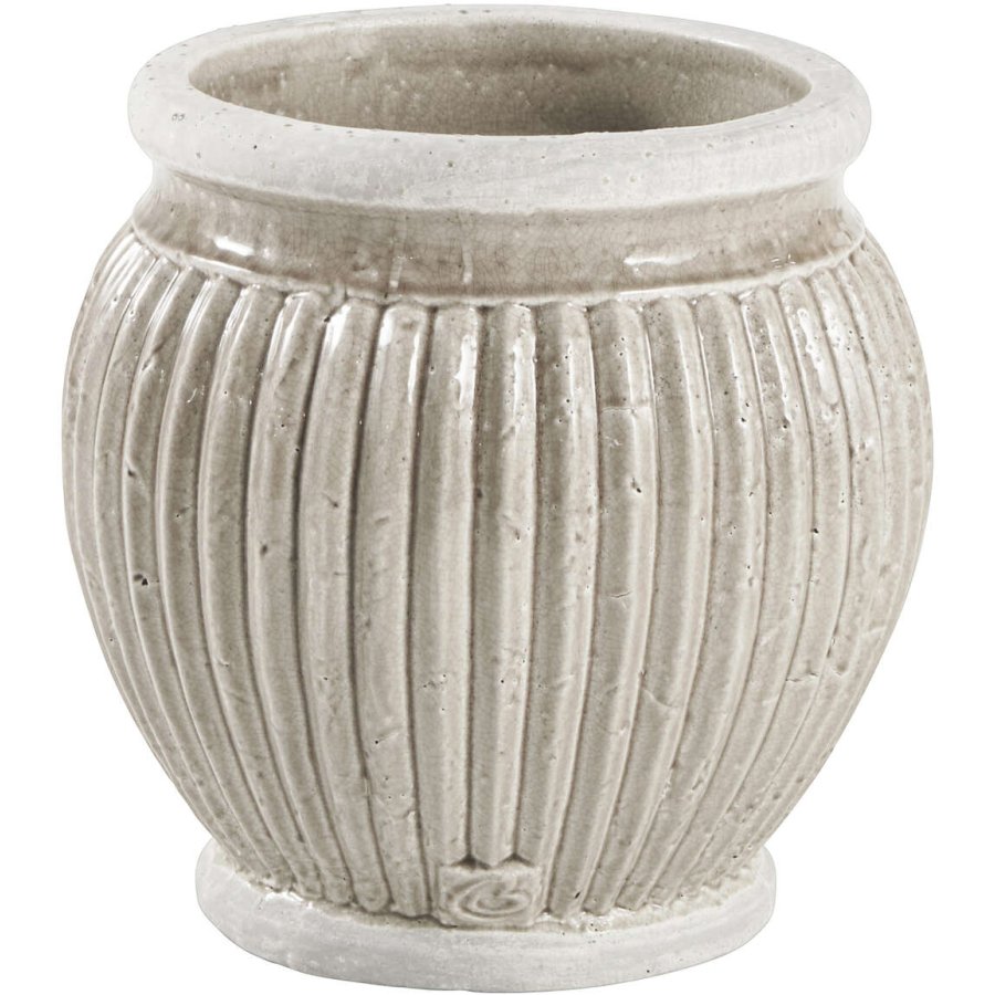 Lene Bjerre Catinia Urtepotteskjuler H13,5 cm, Slvgr