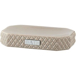 Lene Bjerre Marion Zeepbakje 13,5 cm, Bruin Sand