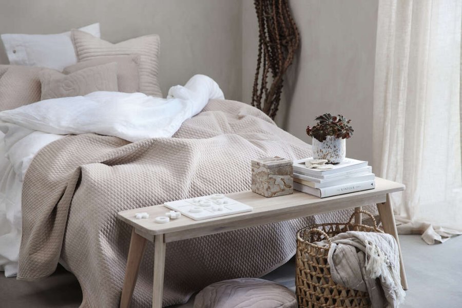 Lene Bjerre Freya Kissen 50x50 cm, Sand