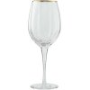 Lene Bjerre Claudine Hvidvinsglas 45,5 cl, Klar/Guld