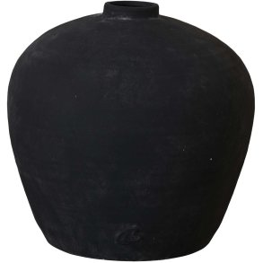 Lene Bjerre Catia Vase H38 cm, Schwarz