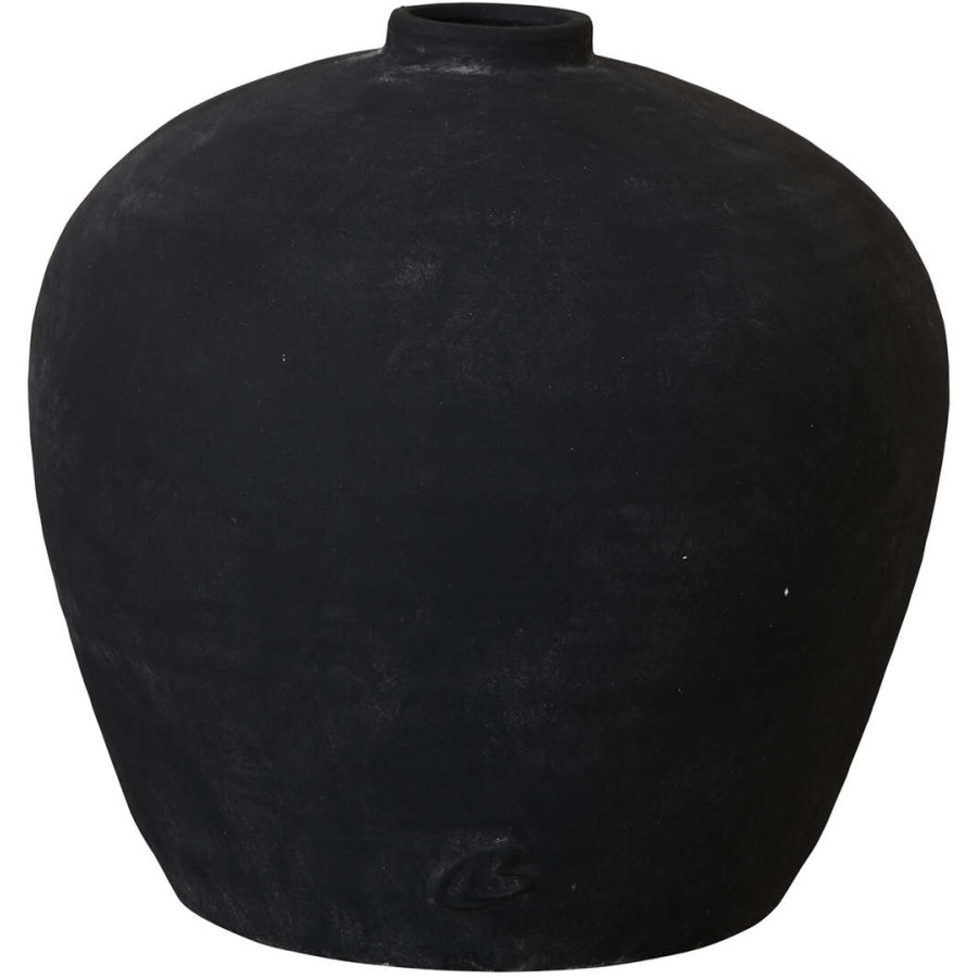 Lene Bjerre Catia Vase H38 cm, Schwarz