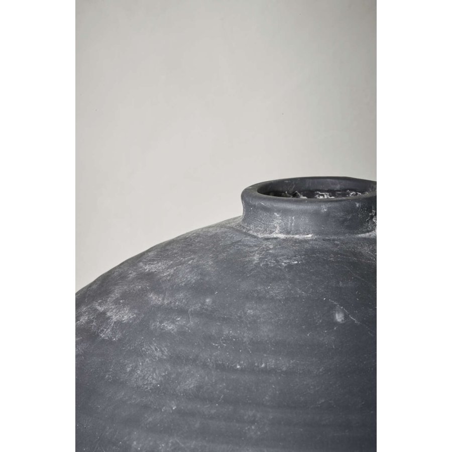 Lene Bjerre Catia Vase H38 cm, Schwarz