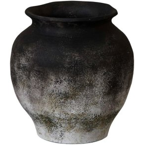 Lene Bjerre Anna Vase/bertopf H26,5 cm, Antikschwarz