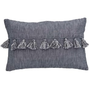 Lene Bjerre Felinia Kissenbezug 60x40 cm, Dunkelgrau