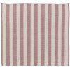 Lene Bjerre Strivie Tppe 150X150 cm, Gammelrosa/Rhvid