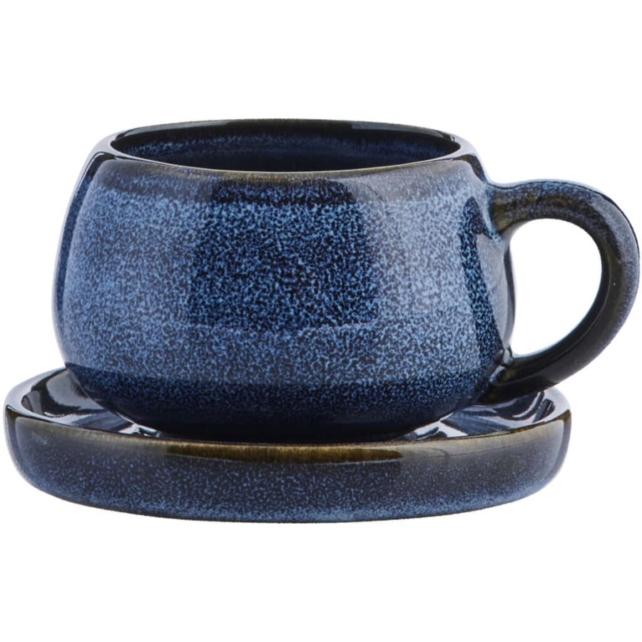 Lene Bjerre Amera Espressotasse 8 cl, Blau