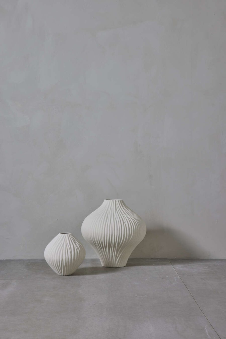 Lene Bjerre Esmia Vase H34,5 cm, Offwhite