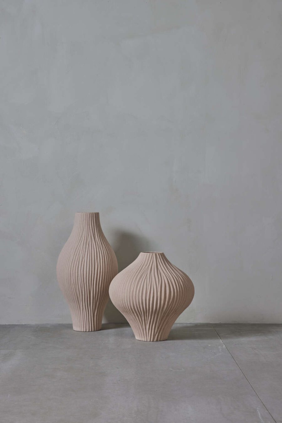 Lene Bjerre Esmia Vase H50 cm, Powder