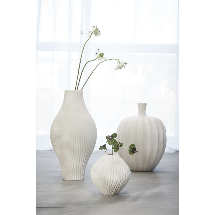 Lene Bjerre Esme Vase H42 cm, Offwhite