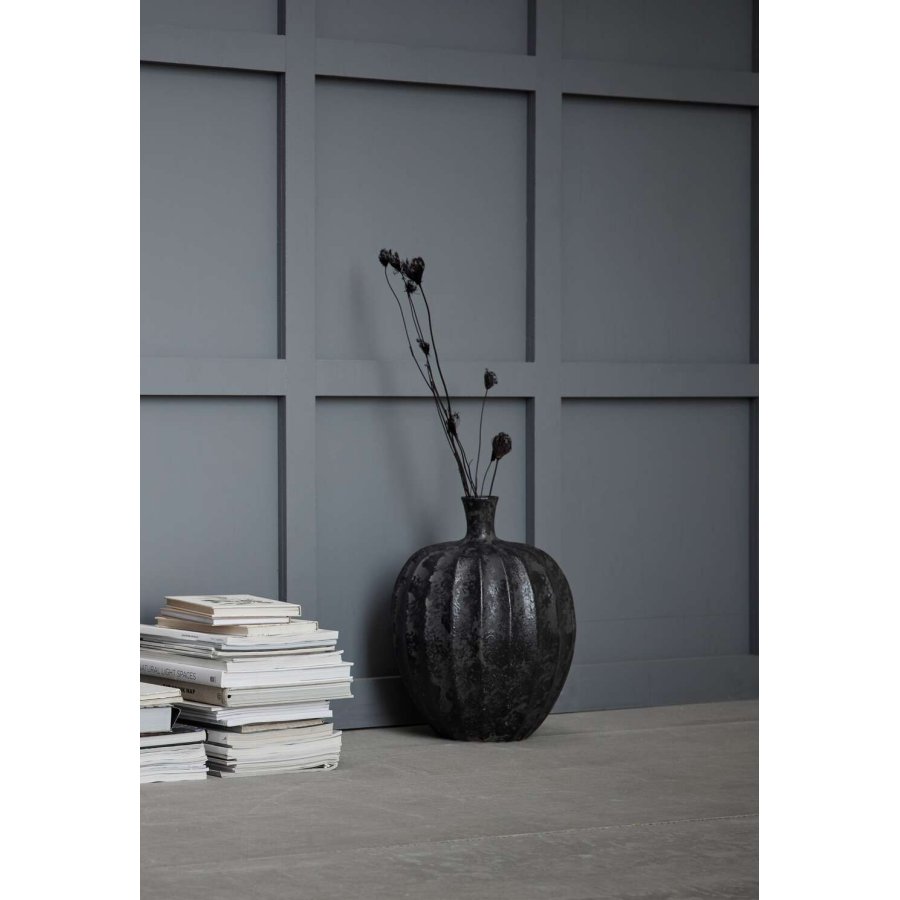 Lene Bjerre Esme Vase H42 cm, Schwarz