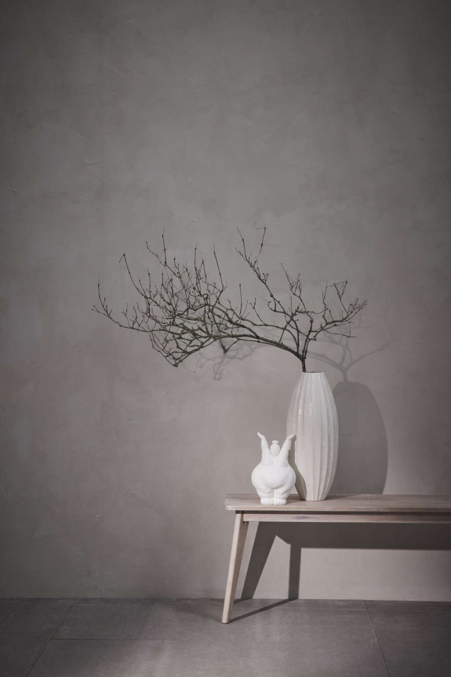 Lene Bjerre Esme Vase H51 cm, Offwhite