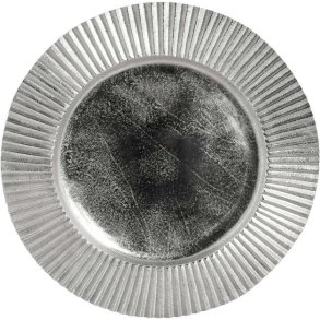 Lene Bjerre Lavisse Dekoplatte 49,5 cm, Silber