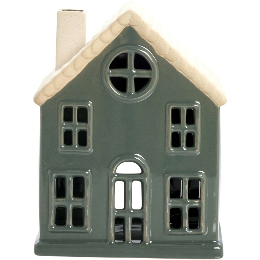 Lene Bjerre Hollia Lichthaus H18 cm, Dunkelgrn