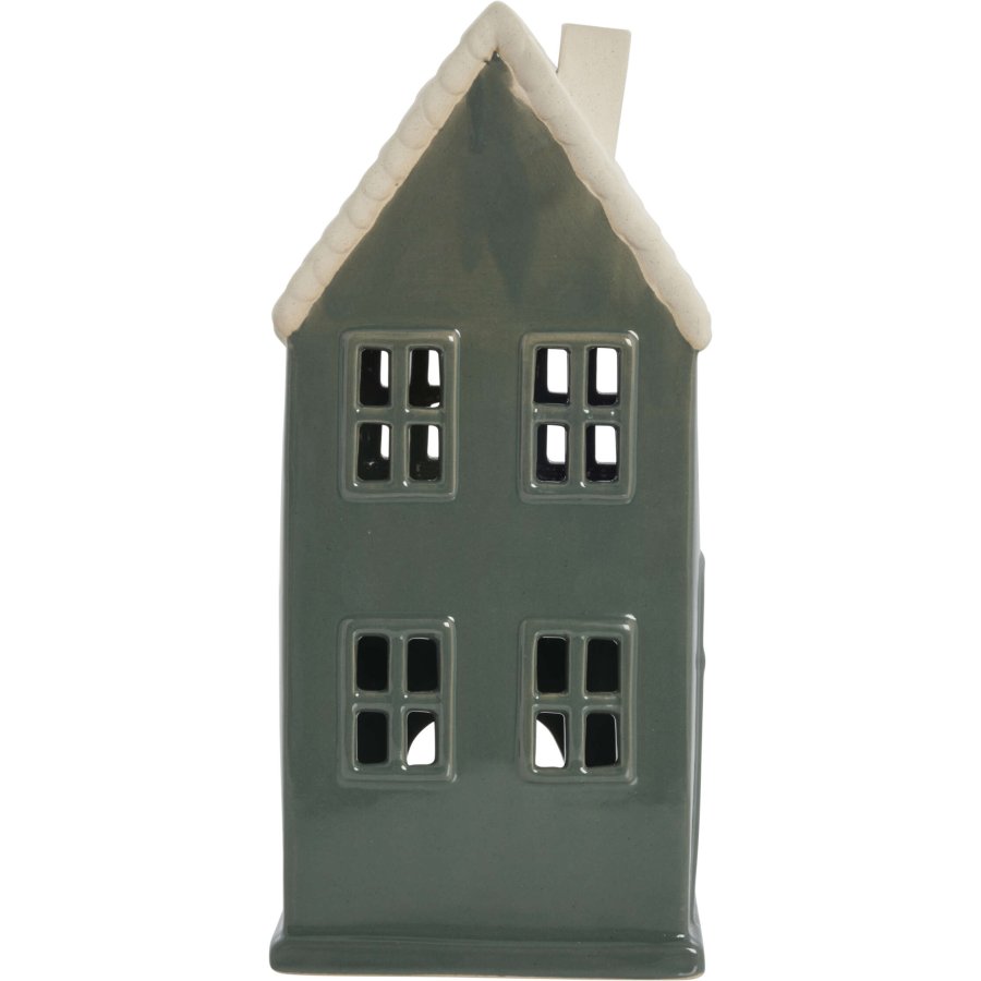 Lene Bjerre Hollia Lyshus H29 cm, Mrk Grn