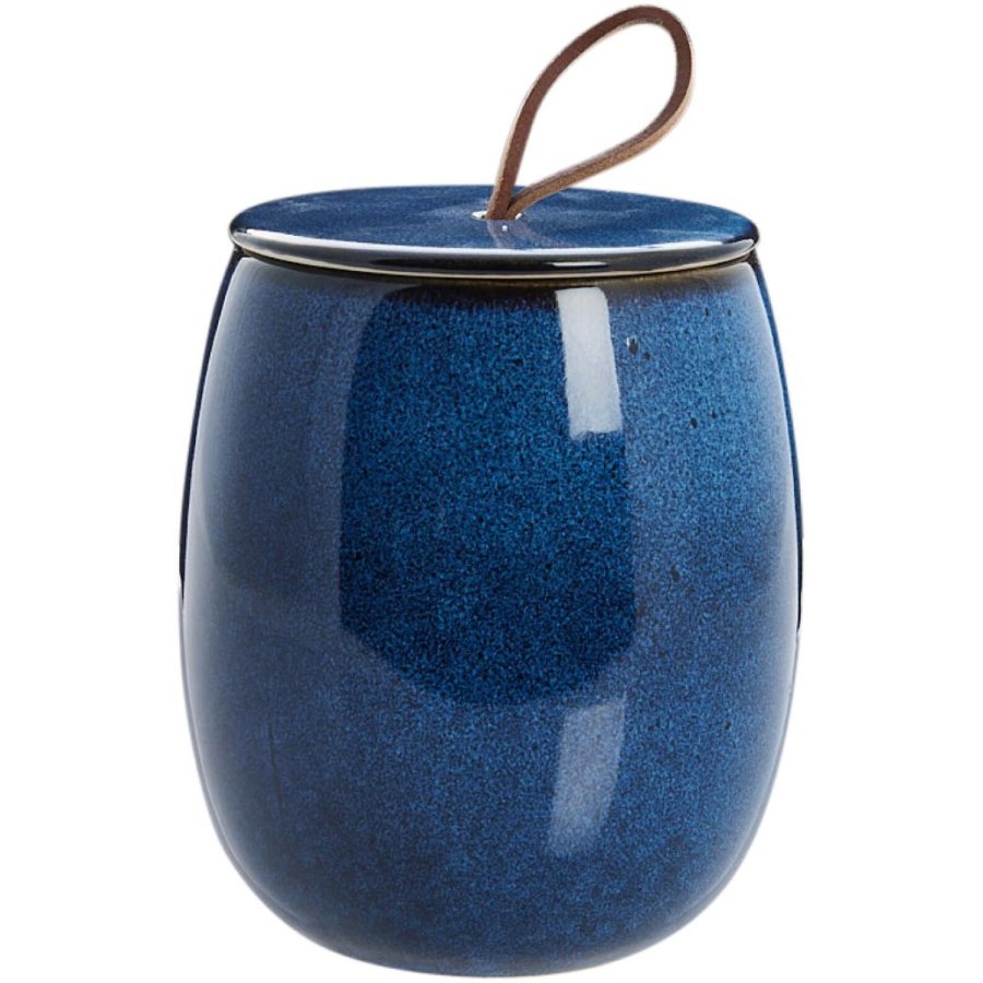 Lene Bjerre Amera Gef m. Deckel H16 cm, Blau