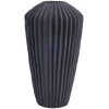 Lene Bjerre Susia Vase H26,5 cm, Dunkelgrau