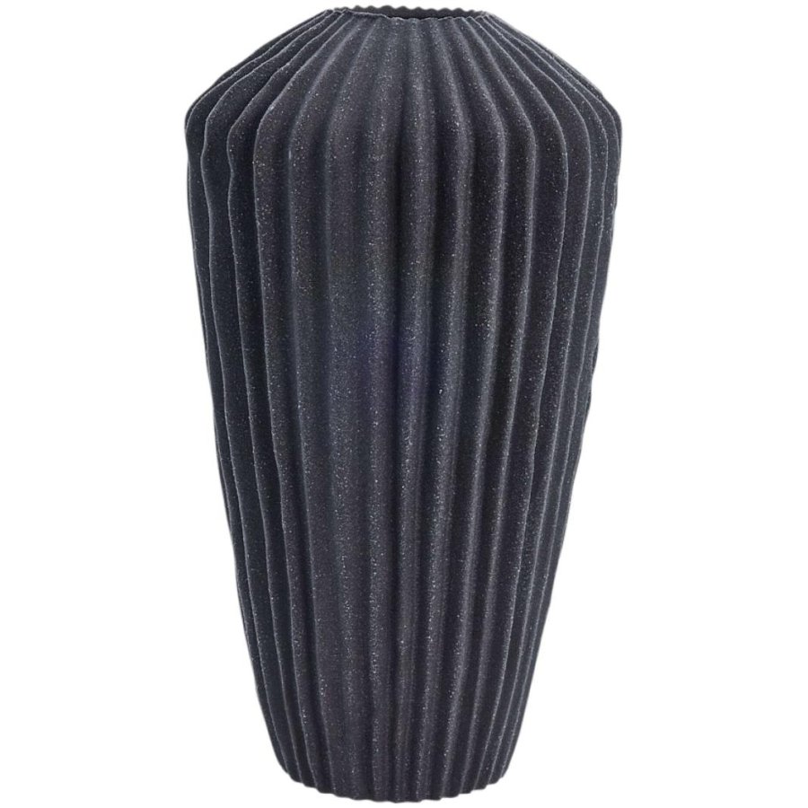 Lene Bjerre Susia Vase H26,5 cm, Dunkelgrau