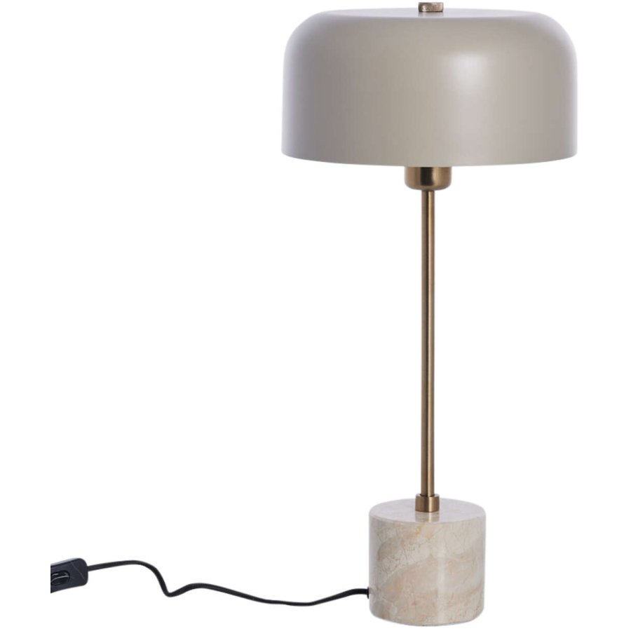 Lene Bjerre Sofillia Tischlampe H53 cm, Sand/Marmor