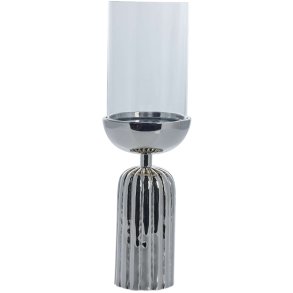 Lene Bjerre Sandia Kerzenhalter H36,5 cm, Silber