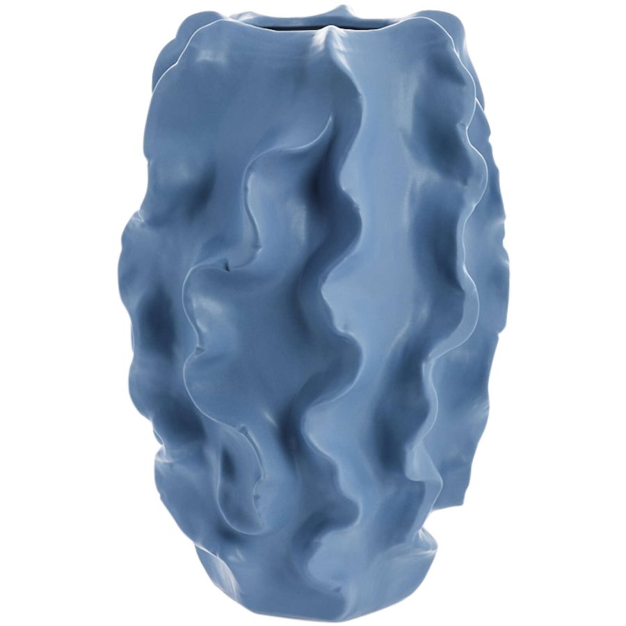 Lene Bjerre Sannia Vase H37,5 cm, Blau