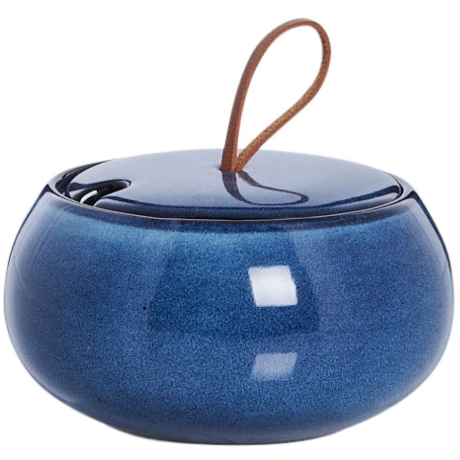 Lene Bjerre Amera Zuckerdose 13 cm, Blau