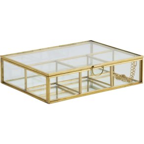 Lene Bjerre Laura Aufbewahrungsbox 17,5 cm, Gold