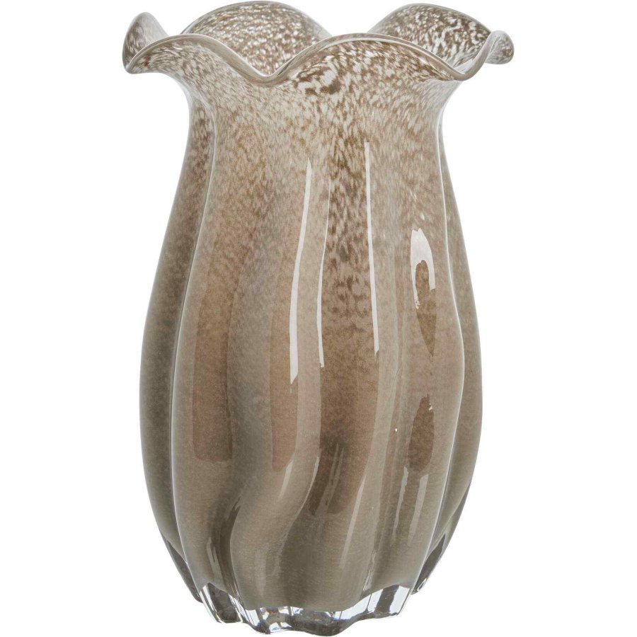 Lene Bjerre Scarlett Vase H28 cm, Sand