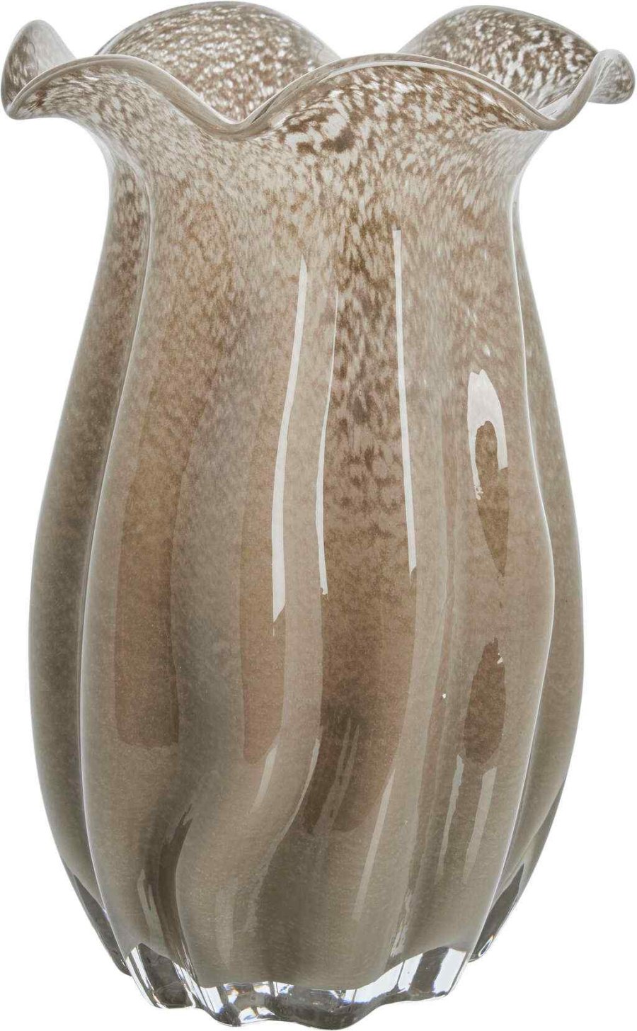 Lene Bjerre Scarlett Vase H28 cm, Sand