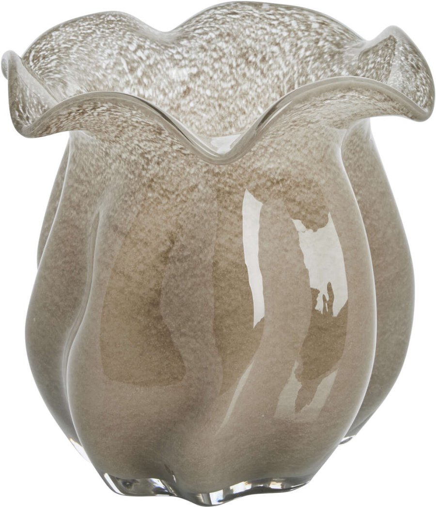 Lene Bjerre Scarlett Vase H20 cm, Sand