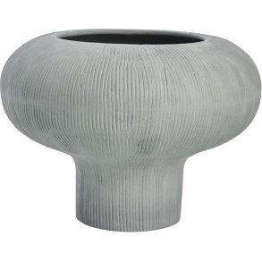 Lene Bjerre Samara Vase H22 cm, Grau