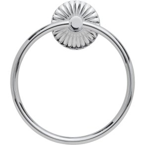 Lene Bjerre Liva Handtuchring 18.5X15.7X6 cm, Silbernes Finish