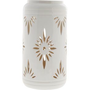 Lene Bjerre Hilde Laterne H20 cm, Wei