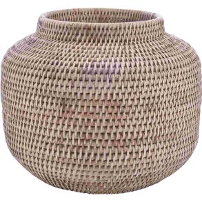 Lene Bjerre Norah Blumentpfe H30 cm, Rattan
